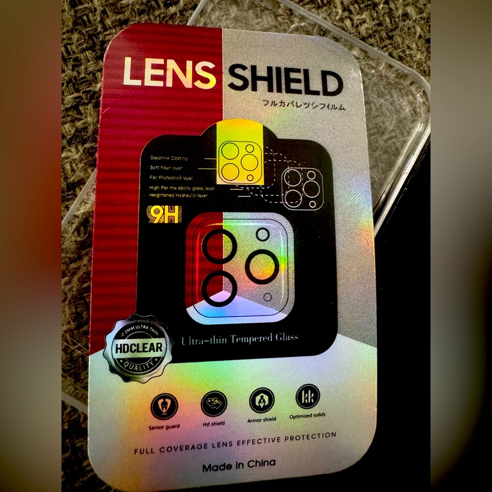 Camera lens protection kit for iPhone 12Pro